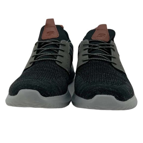 Skechers | Men's Slip On Running Shoes | Black & Grey | Various Sizes - Picture 2 of 6